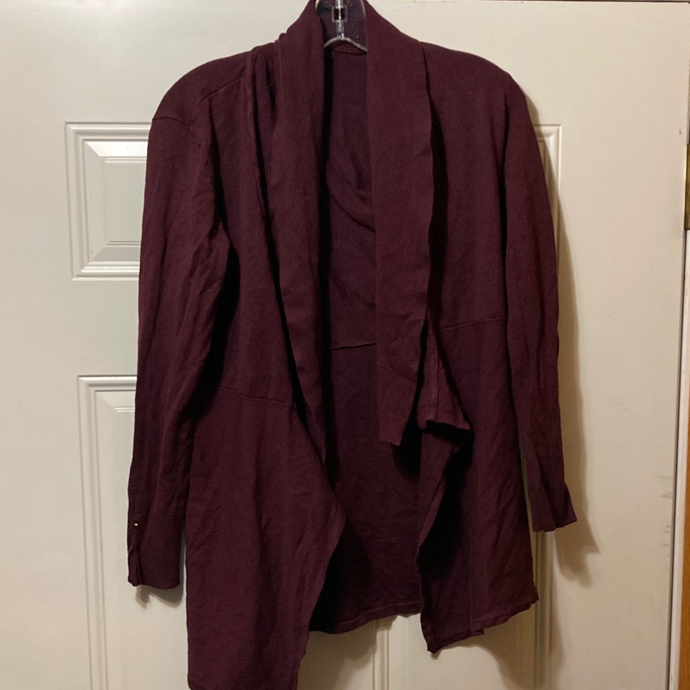 Women's Burgundy Sweater‎ S
